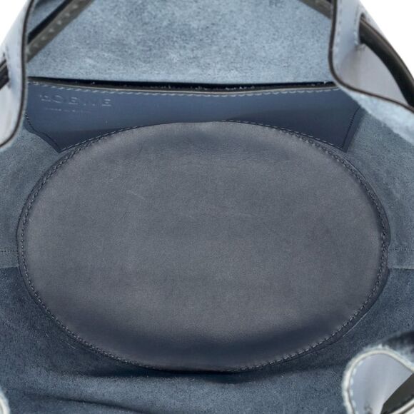 Loewe Balloon Bucket Bag Leather Small Blue - Picture 5 of 7